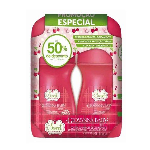 Kit Roll On Gb Cherry 50% Desc 2 Un 50Ml