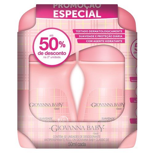 Kit Roll On Gb Classic 50% Desc 2 Un
