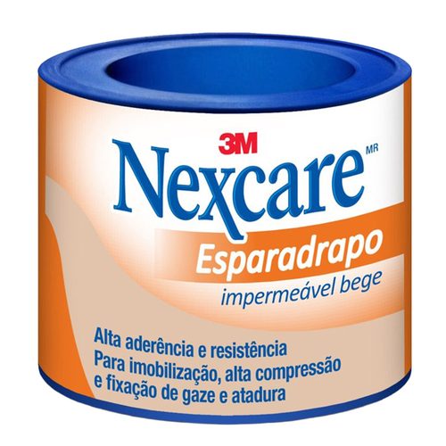 Esparadrapo Nexcare Imperm Bege 25Mmx0,9M/3M