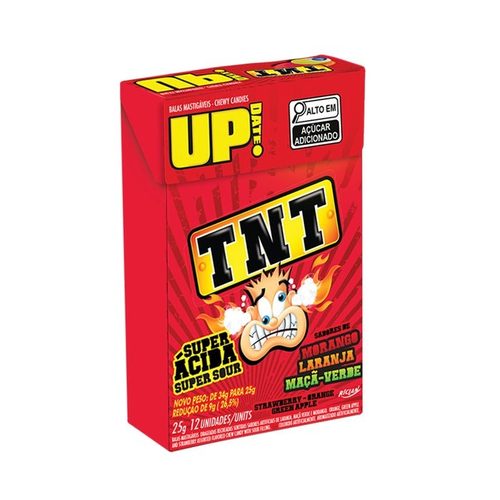 Confeito Mastigavel Up Tnt Sortida