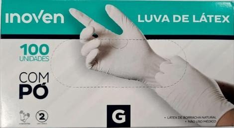 Luva Latex G Com Po Inoven