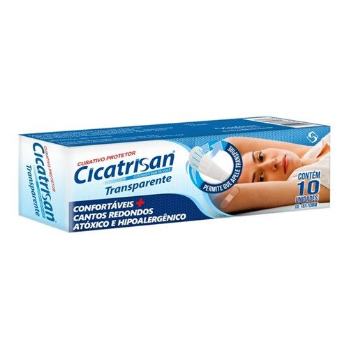 Curativo Cicatrisan Transparente 10'S
