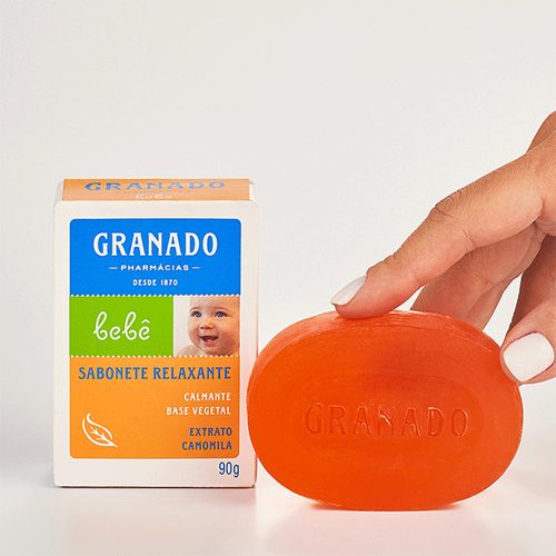 Sabonete Glicerina Bebe Granado Camomila 90G