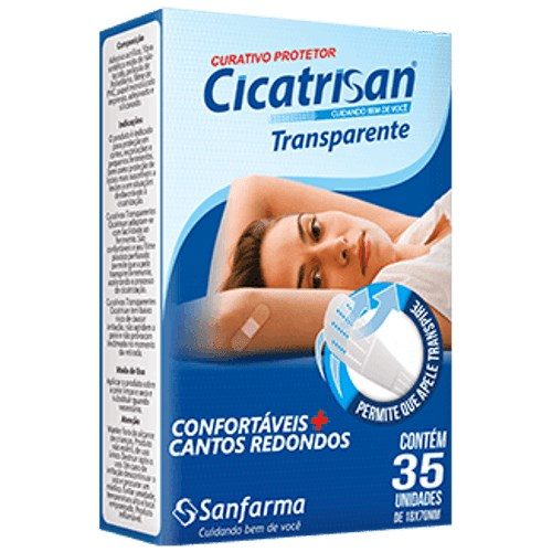 Curativo Transparente C/35 Cicatrisan