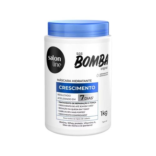 Masc Cap S Line Sos Bomba 1Kg Crescimento