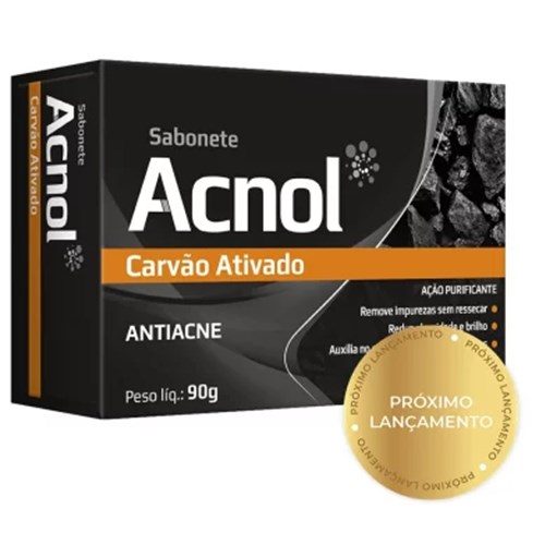 Sabonete Acnol Carvao Ativado 90G