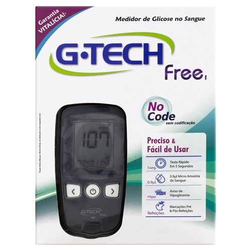 Kit Glicemia G Tech Free