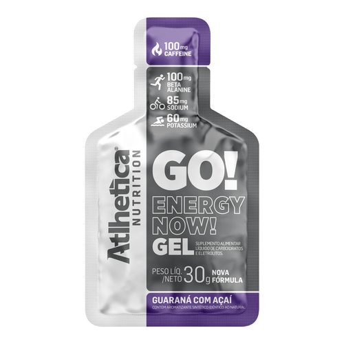 Go Energy Now Gel Guarana C/Acai Sach Atlhetica