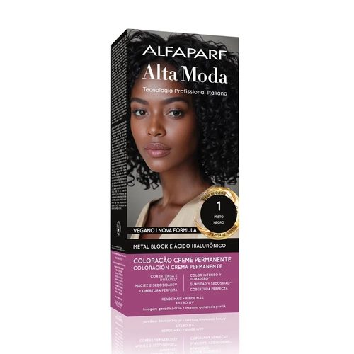 Tint A.M.Colore Preto 1 60Gr