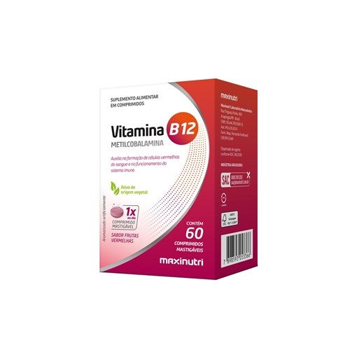 Vitamina B12 C/60 Comp Mast