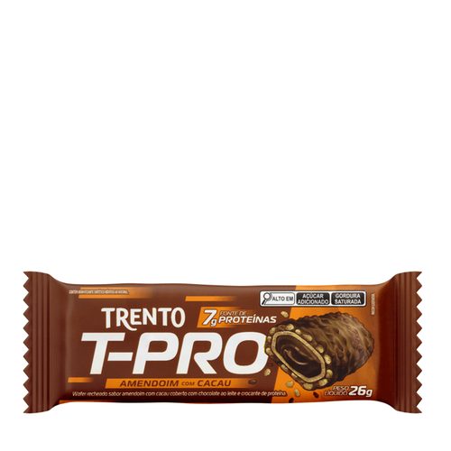 Trento T - Pro Amendoim Com Cacau Ao Leite