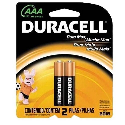Pilha Duracell Alcalina Aaa 2'