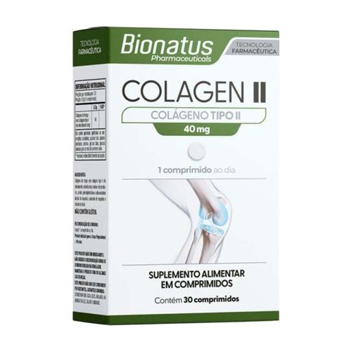 Colagen Ii 40Mg Colageno Tipo Ii 30Comp