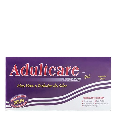 Abs Geriat Adultcare C/20 Unid Roxa
