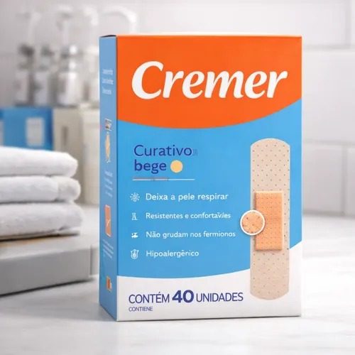 Curativo Cremer Bege C/40