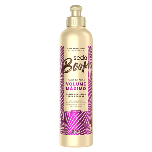 Creme Pent Seda Boom Vol Maximo 350Ml