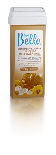 Cera Refil Roll On Depil Bella 100Gr Camomila