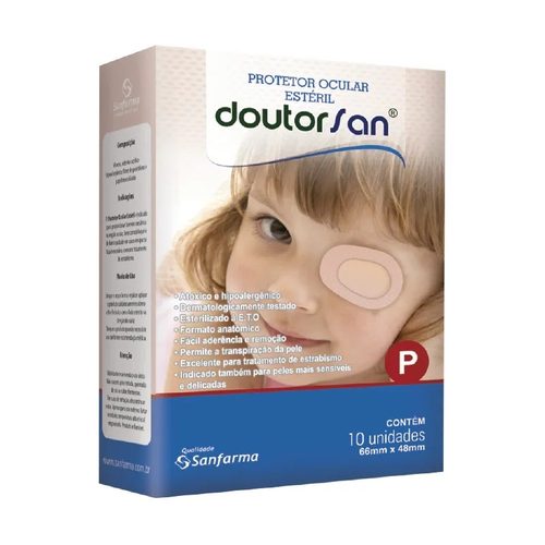 Protetor Ocular Esteril Sancare 10Un P