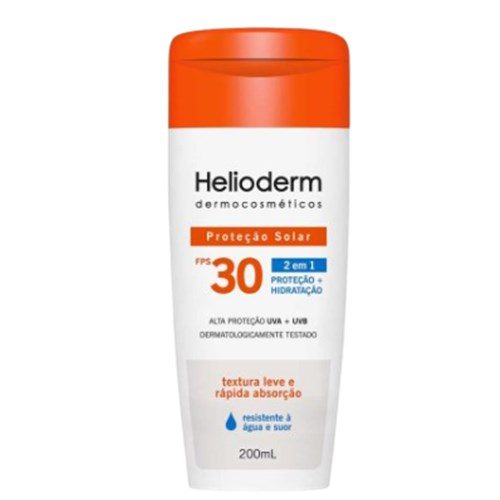 Helioderm Efeito Dourado Fps30 200Ml