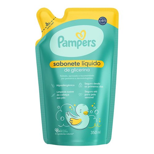 Pampers Ref Sab Liq Glicerina 350Ml