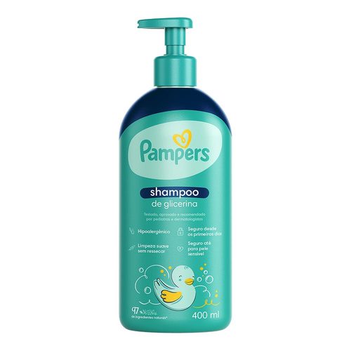 Pampers Shamp Glicerina 400Ml
