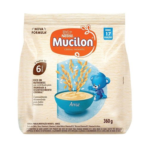 Mucilon Arroz 360 G