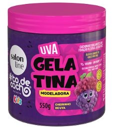 Gelatina Modeladora S Line Todecacho 550G Kids Uva