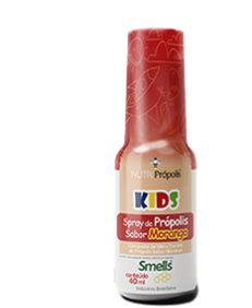 Smells Spray Propolis Sabor Morango Kids 40Ml