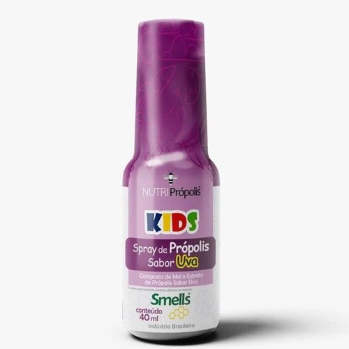 Smells Spray Propolis Sabor Uva Kids 40Ml