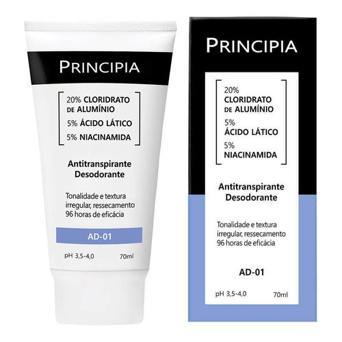 Antitranspirante Desodorante 5% Acido Latico + 5% Niacinamid