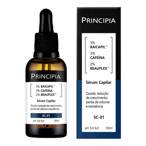 Serum Capilar 3% Baicapil + 3% Cafeina Principia Skincare Sc