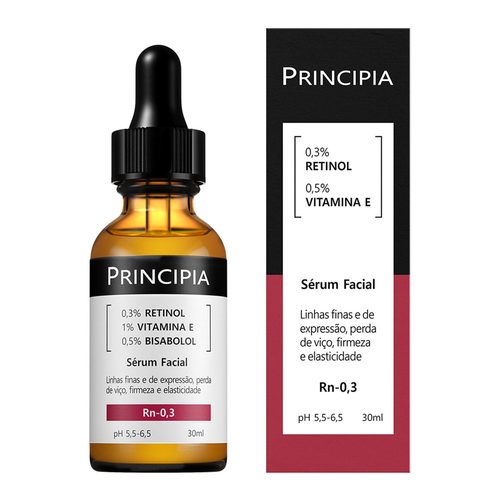Serum Retinol 0,3% + Vitamina E Principia Skincare Rn-0,3 Co