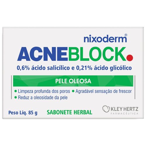 Acneblock Sabonete Herbal 1X85G