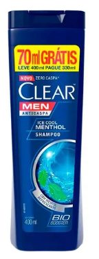 Sh Clear 400Ml A.Caspa Gts.70Ml Ice C.Me