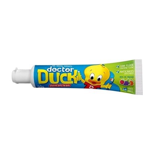 Gel Dental Inf Dr Duck 50G Sb Mix De Frutas