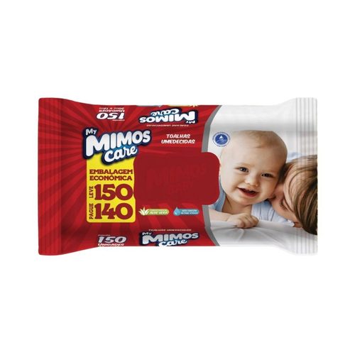 My Mimos Care Toalhas Umed. Vermelha 140Un