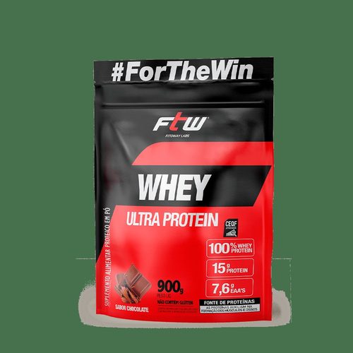 Whey Ultra Refil Chocolate 900G Ftw