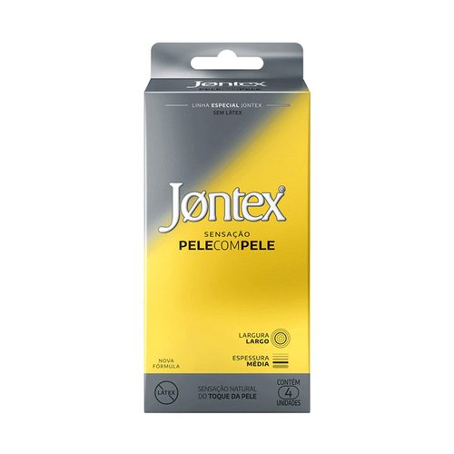 Pres Jontex Pele Com Pele C/4