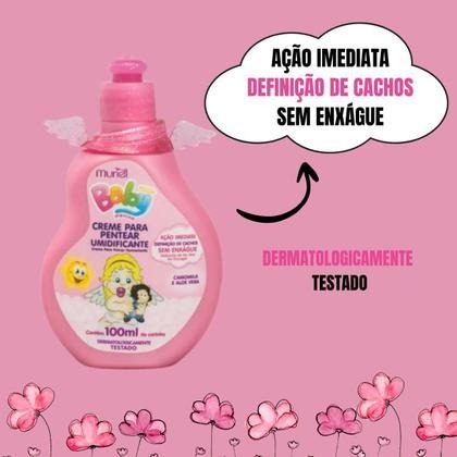 Cr Pentear Umidificante Muriel Baby