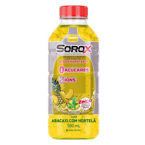 Sorox Abacaxi Com Hortela 550Ml