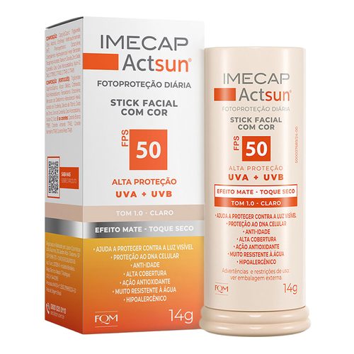 Imecap Actsun Fps50 Cla Stick14G-Demais Prod