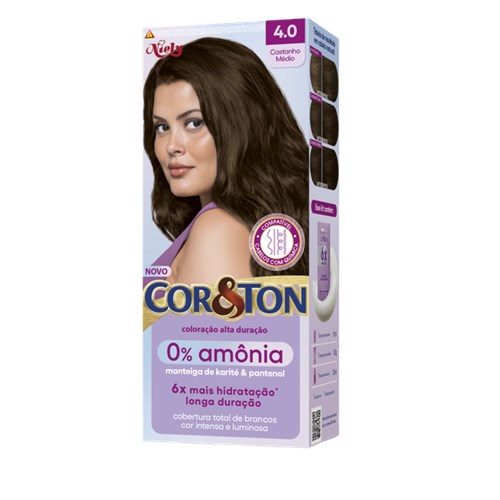 Tint Cor&Tomn Niely Kit 4.0 Sem Amonia