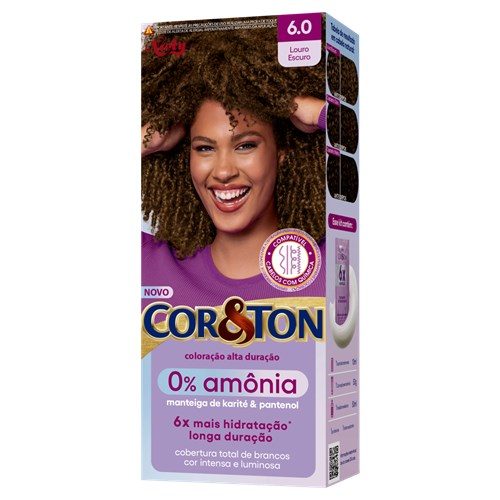 Cor&Amp;Ton Tint Niely Kit 6.0 Sem Amonia