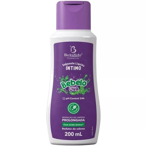 Sabonete Intimo Bebeloo Uva 200Ml
