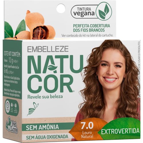Tin Natucor Louro Natural 7.0 P Embelleze
