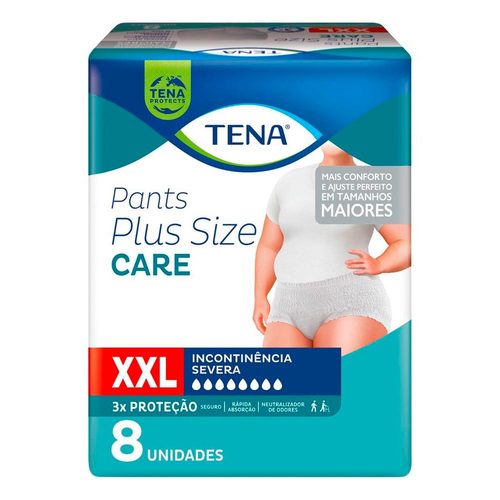 Roupa Intima Tena Pants Plus Size Care C/8