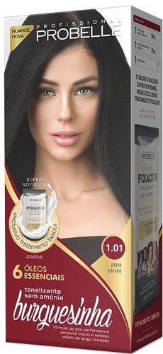 Tonalizante Probelle Burguezinha 1.01 Preto Carvao 50Ml