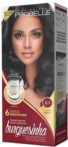 Tonalizante Probelle Burguezinha 2.1 Preto Especial 50Ml