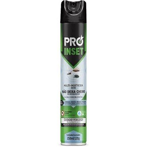Multi-Inseticida Aerossol Base Água Neutro Proinset Frasco 2