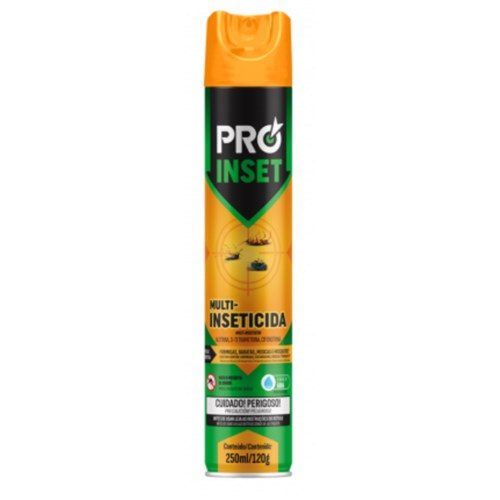 Multi-Inseticida Aerossol Base Água Proinset Frasco 250Ml Sp